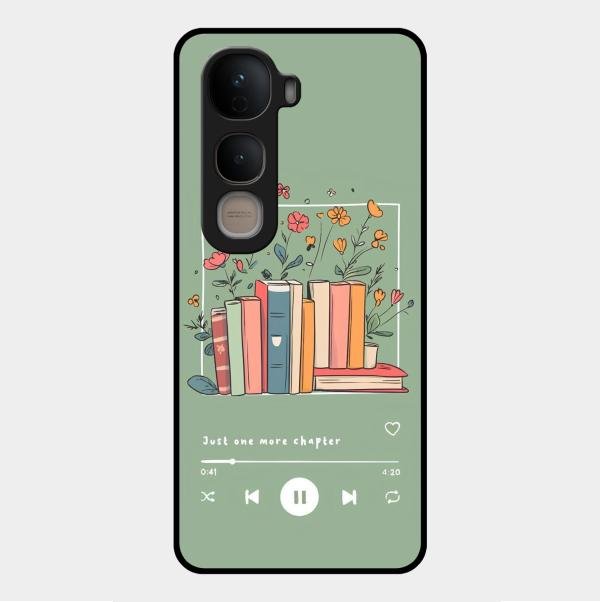 Soft Volume Stories Glass Case Cover For Vivo Y400 5G