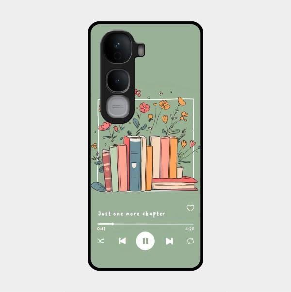 Soft Volume Stories Glass Case Cover For Vivo Y400 Pro 5G