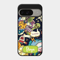 Space Glass Case Cover For Google Pixel 9 5G