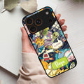Space Glass Case Cover For iPhone 17 Pro Max