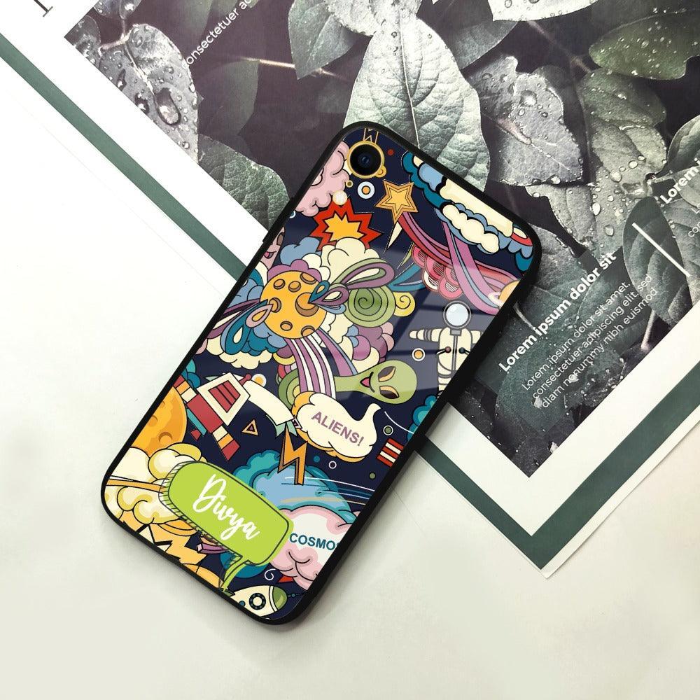 Space Glass Case Cover For iPhone - ShopOnCliQ
