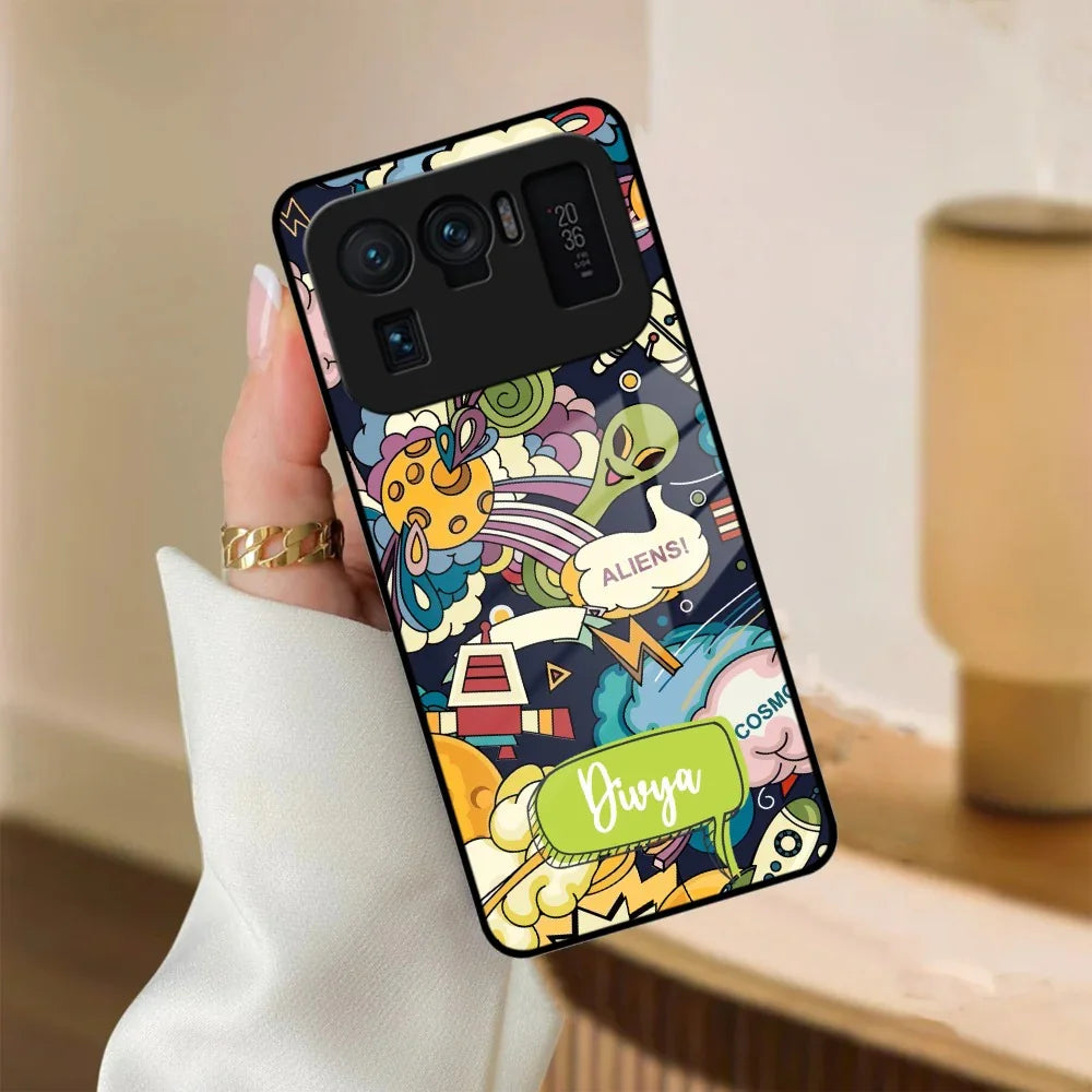 Space Glass Case Cover For Redmi/Xiaomi - ShopOnCliQ
