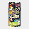 Space Glass Case Cover For Oneplus 7T Pro