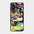 Space Glass Case Cover For Oppo A5 5G