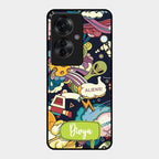 Space Glass Case Cover For Oppo F25 Pro 5G