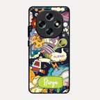 Space Glass Case Cover For Oppo F31 Pro 5G