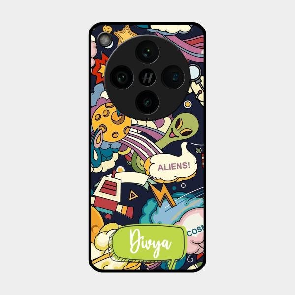 Space Glass Case Cover For Oppo Find X8 Pro 5G