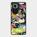 Space Glass Case Cover For Oppo Reno 11 5G