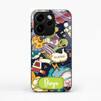 Space Glass Case Cover For Oppo Reno 15C 5G