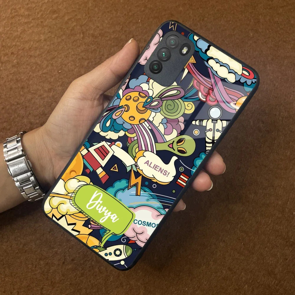 Space Glass Case Cover For Poco - ShopOnCliQ