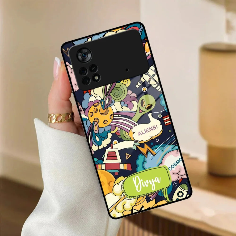Space Glass Case Cover For Poco - ShopOnCliQ