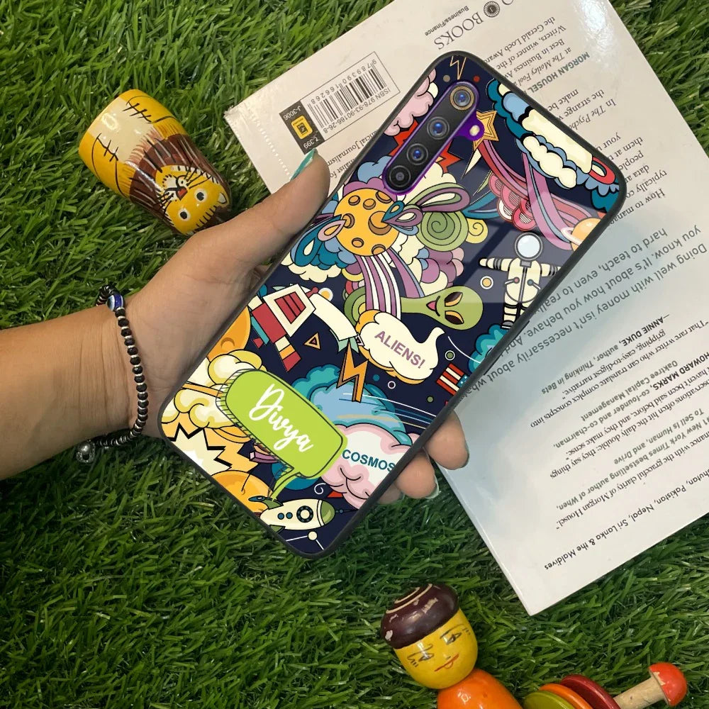 Space Glass Case Cover For Realme/Narzo - ShopOnCliQ