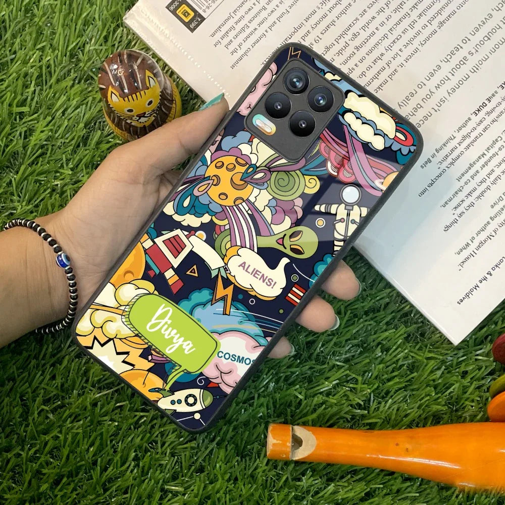 Space Glass Case Cover For Realme/Narzo - ShopOnCliQ