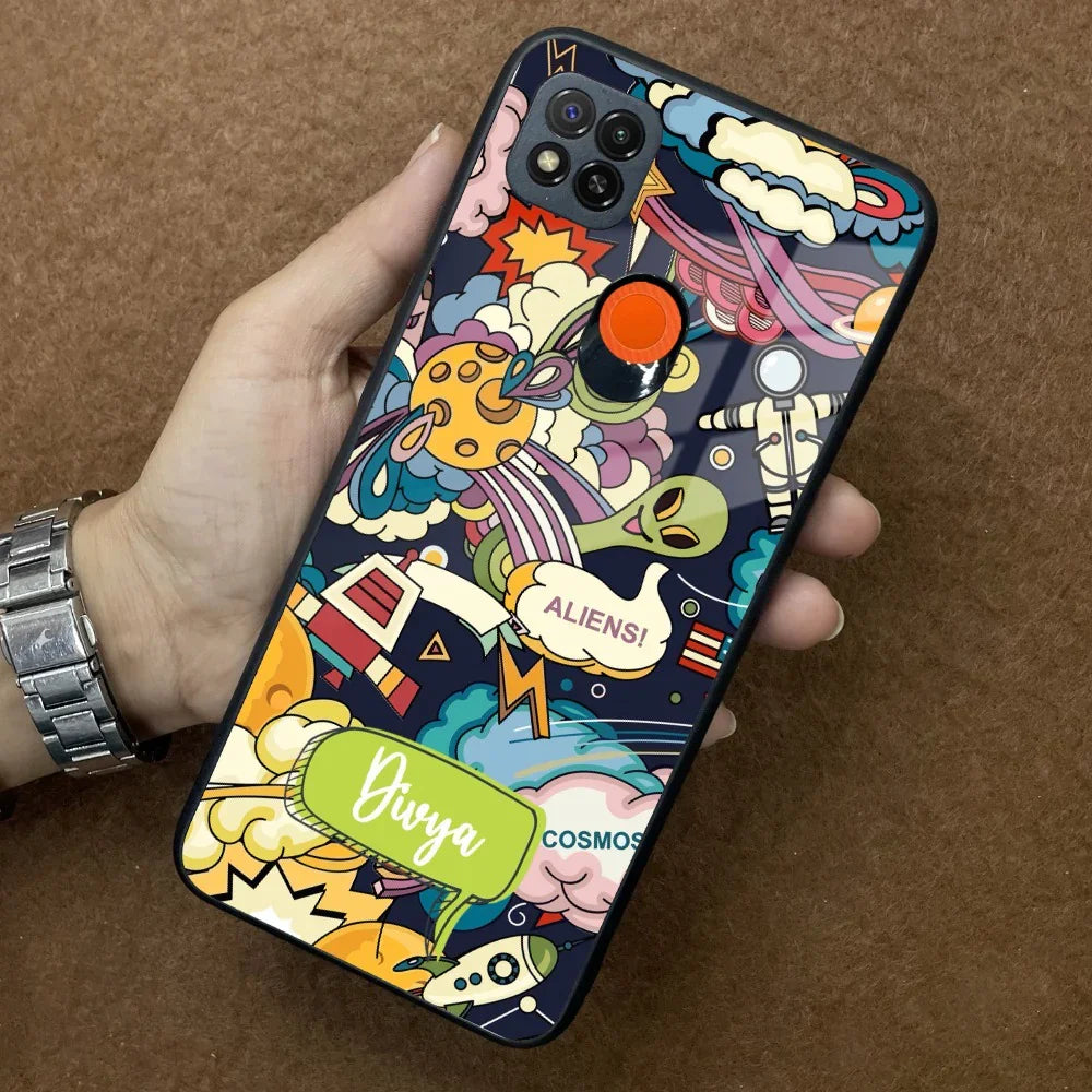 Space Glass Case Cover For Poco - ShopOnCliQ