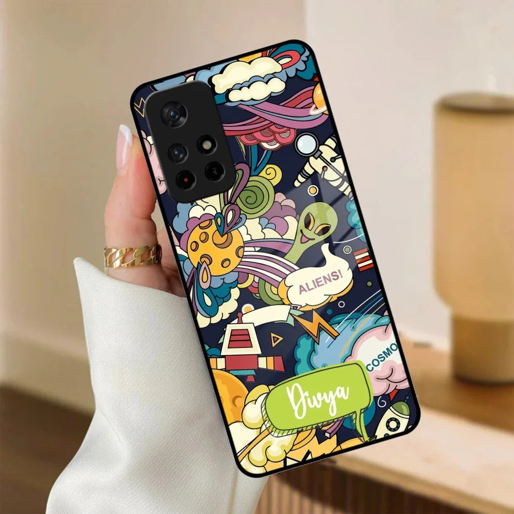 Space Glass Case Cover For Poco - ShopOnCliQ