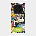 Space Glass Case Cover For Redmi Note 14 Pro 5G