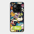 Space Glass Case Cover For Redmi Note 14 Pro Plus 5G