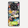 Space Glass Case Cover For Redmi Note 15 5G