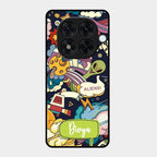 Space Glass Case Cover For Redmi Note 15 Pro 5G