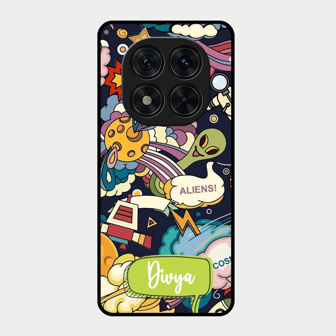Space Glass Case Cover For Redmi Note 15 Pro Plus 5G