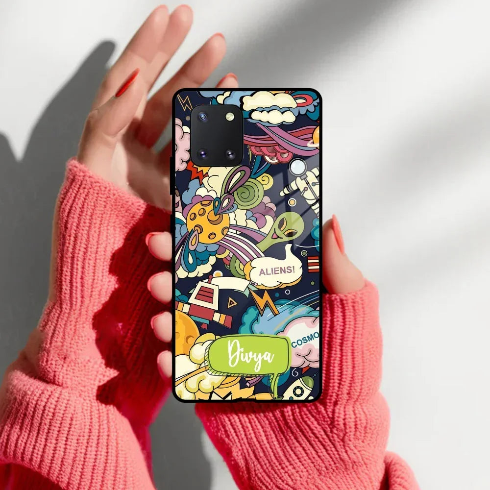 Space Glass Case Cover For Samsung - ShopOnCliQ