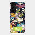 Space Glass Case Cover For Samsung Galaxy A55 5G