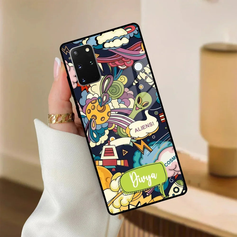 Space Glass Case Cover For Samsung - ShopOnCliQ