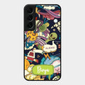 Space Glass Case Cover For Samsung Galaxy S22 Plus 5G