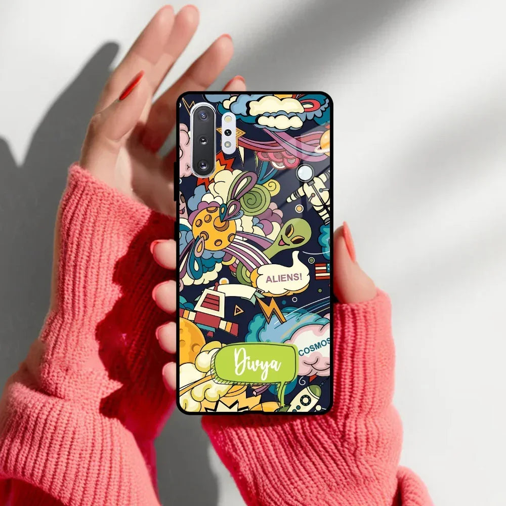 Space Glass Case Cover For Samsung - ShopOnCliQ