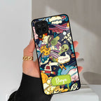 Space Glass Case Cover For Samsung Galaxy M42 5G
