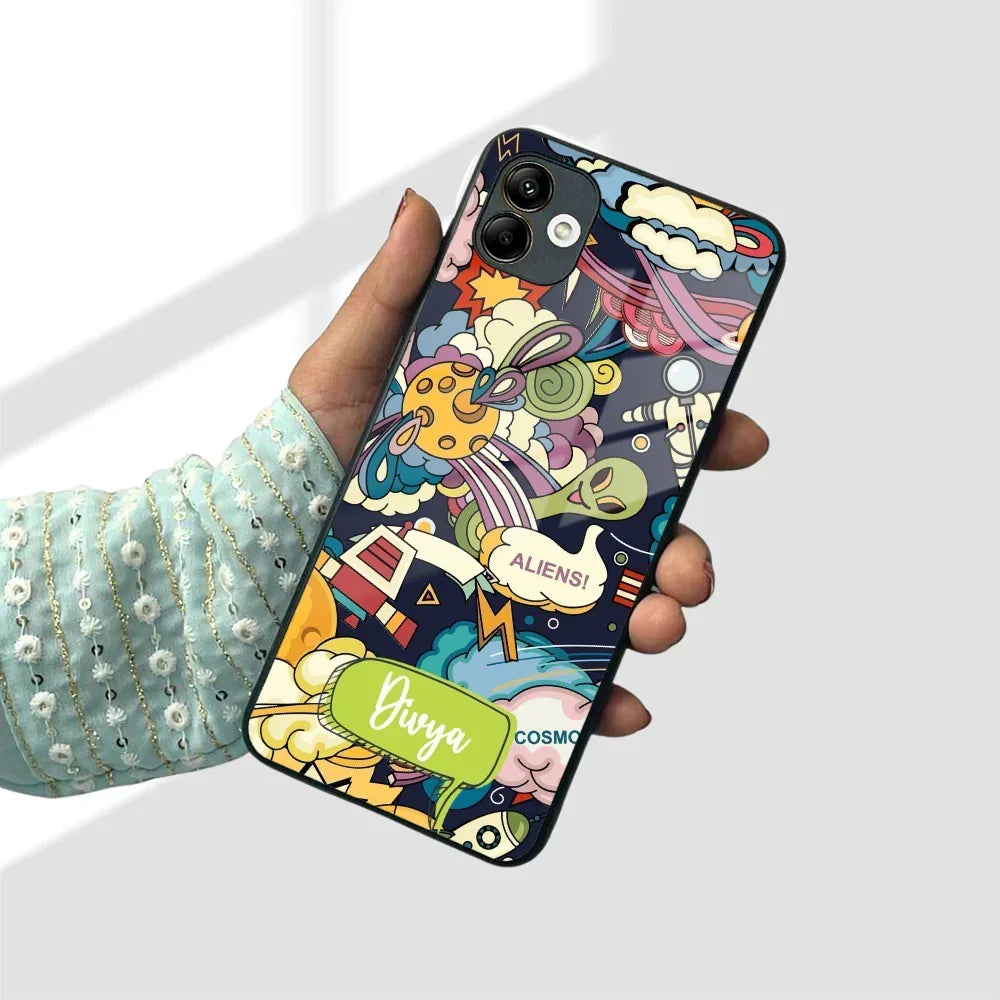 Space Glass Case Cover For Samsung - ShopOnCliQ