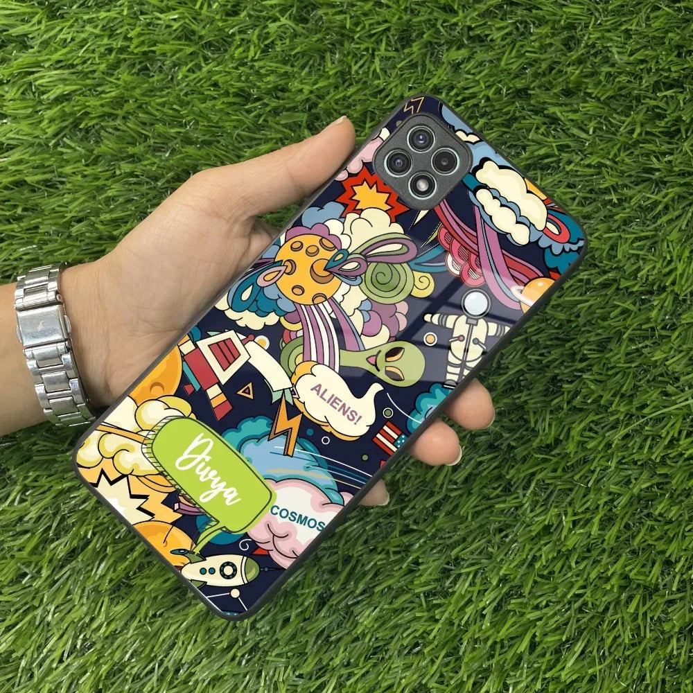 Space Glass Case Cover For Samsung - ShopOnCliQ