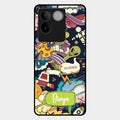 Space Glass Case Cover For Vivo T2 Pro 5G