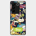 Space Glass Case Cover For Vivo V27 5G