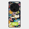 Space Glass Case Cover For Vivo X100 Pro 5G