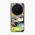 Space Glass Case Cover For Vivo X300 Pro 5G