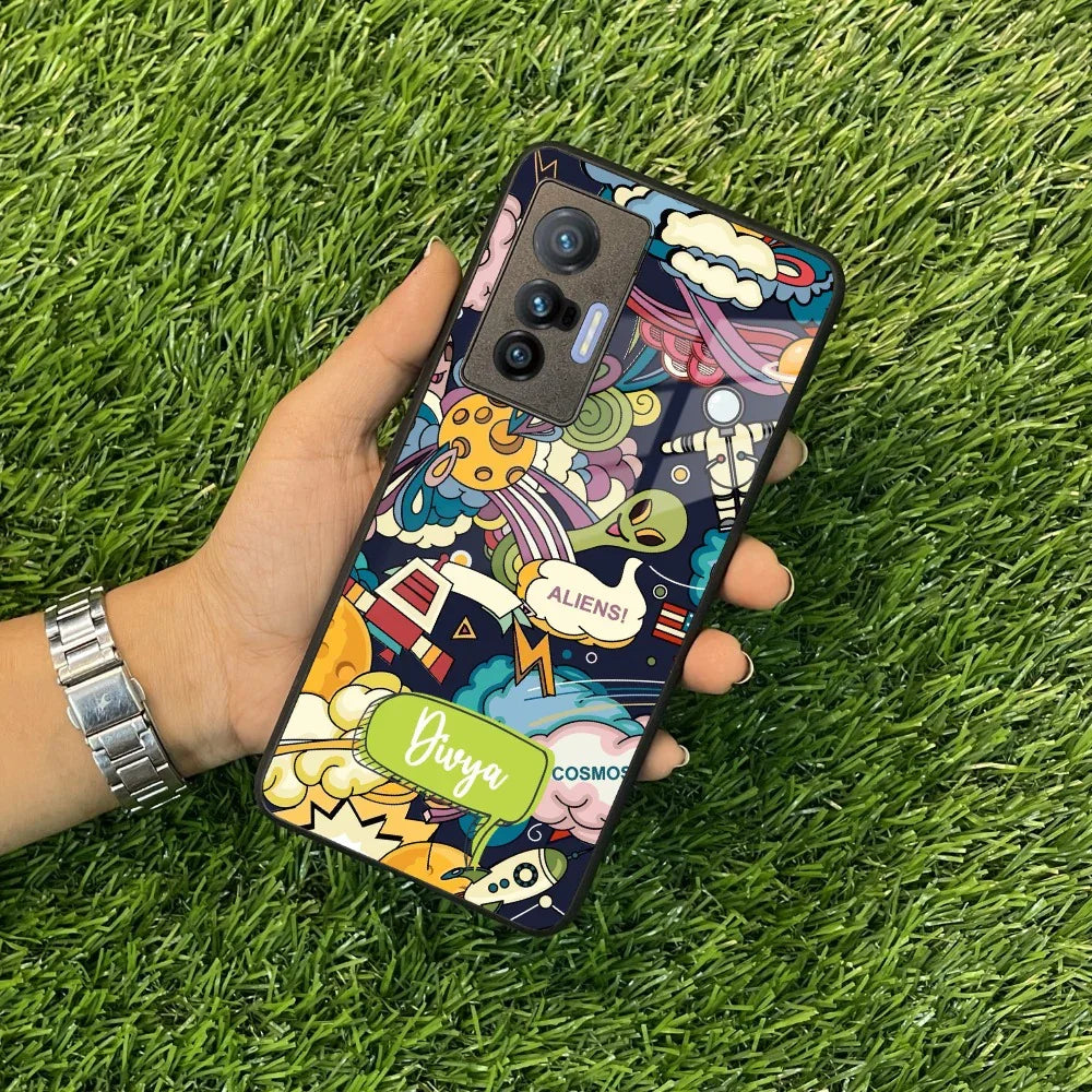 Space Glass Case Cover For Vivo - ShopOnCliQ