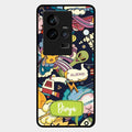 Space Glossy Metal Case Cover For Iqoo 11 5G