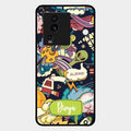Space Glossy Metal Case Cover For Iqoo Neo 7 Pro 5G