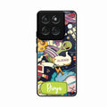Space Glossy Metal Case Cover For Motorola Edge 60 5G