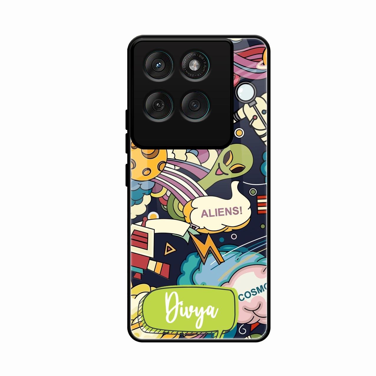 Space Glossy Metal Case Cover For Motorola Edge 60 Pro 5G
