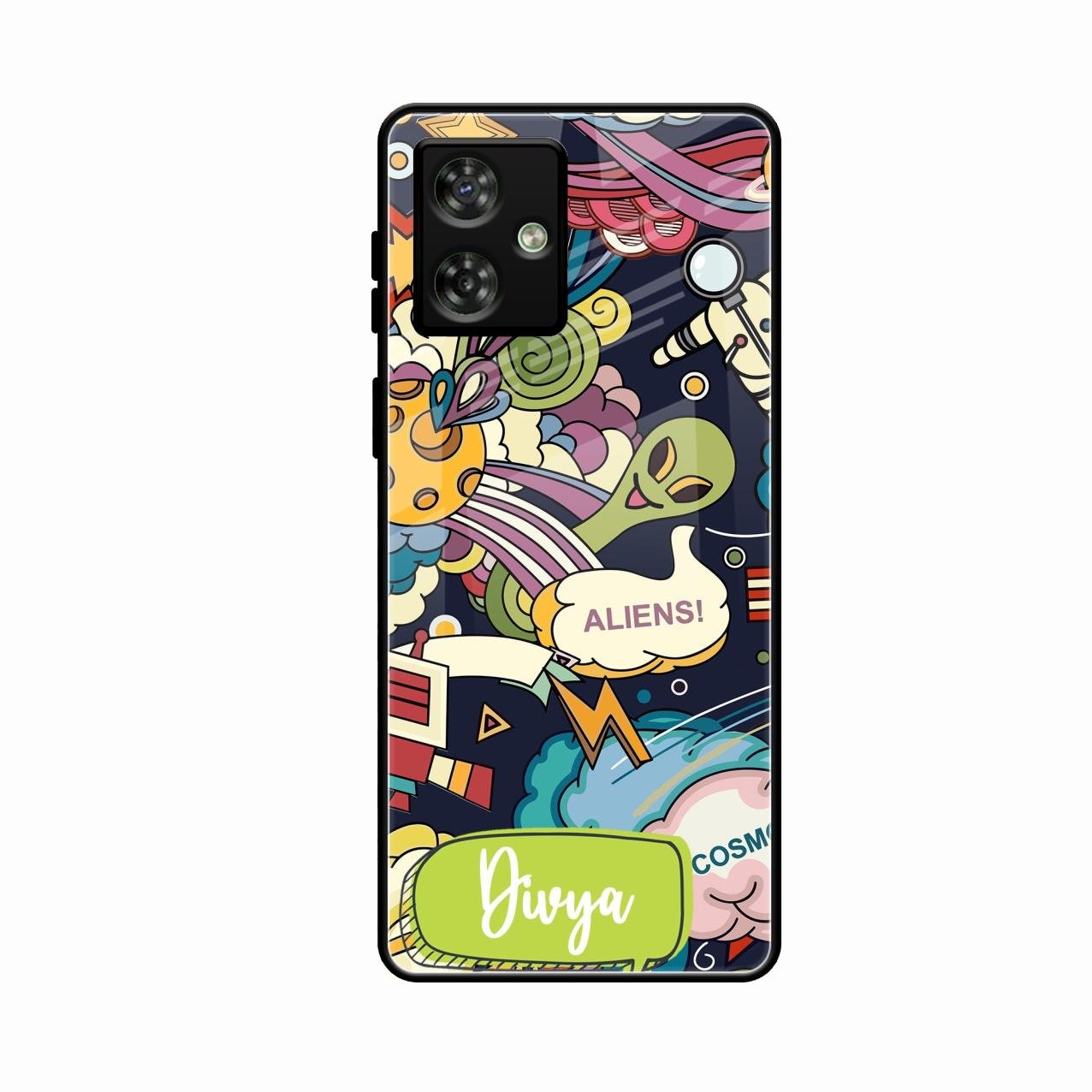 Space Glossy Metal Case Cover For Motorola G64 5G