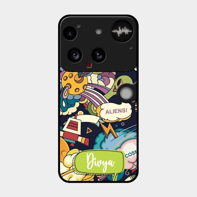 Space Glossy Metal Case Cover For Nothing Phone 3 5G