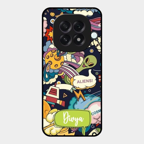 Space Glossy Metal Case Cover For Oppo F29 5G