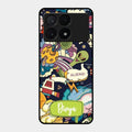 Space Glossy Metal Case Cover For Poco X6 Pro 5G