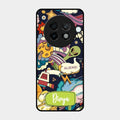 Space Glossy Metal Case Cover For Realme 13 Plus 5G