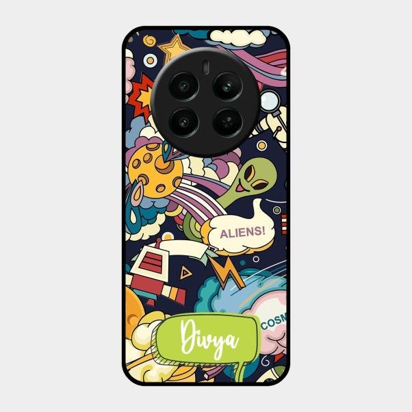 Space Glossy Metal Case Cover For Realme Narzo 70 5G
