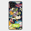 Space Glossy Metal Case Cover For Samsung Galaxy M53 5G