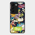 Space Glossy Metal Case Cover For Vivo T3 5G