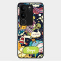 Space Glossy Metal Case Cover For Vivo V29 Pro 5G